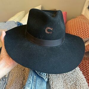 Black Charlie Horse Hat